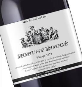 Barrel Cherub - Wine Label